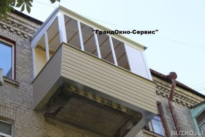 Остекление балконов под ключ в омске - на портале blizko.