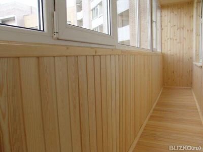 Евровагонка из осины фото лоджии.