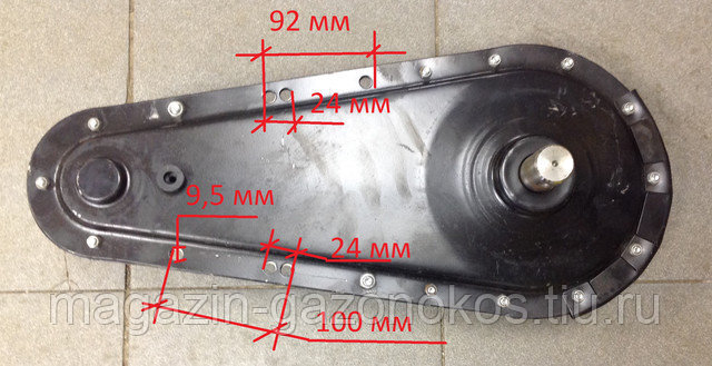 Редуктор в сборе для мотокультиватора Тарпан купить по цене 19 руб.