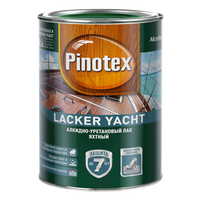 Лак Яхтный алкидно-уретановый Pinotex Lacker Yacht полуматовый 1 л ЦК