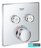 Смеситель без скрытого механизма Grohe Grohtherm SmartControl 29124000