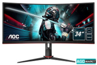 Игровой монитор AOC CU34G2/BK