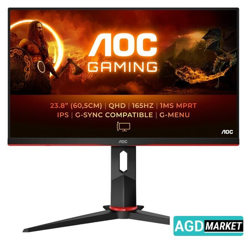 Игровой монитор AOC Q24G2A/BK