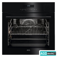 Паровой духовой шкаф AEG 9000 Steampro BSE792220B