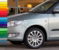 Крыло переднее левое в цвет Skoda Fabia 2 / Roomster (2007-2014) КУЗОВИК