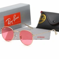 Солнцезащитные очки Ray-Ban розовые