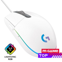 Игровая мышь Logitech G102LightsyncWhite