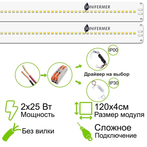 Комплект двойной Quantum line 120 см