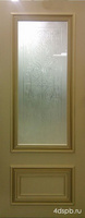 Дверь межкомнатная Ирен Эмаль RAL ДО со стеклом "Брюссель"