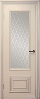 Дверь межкомнатная Ирен Эмаль RAL ДО со стеклом "Ромб гр."