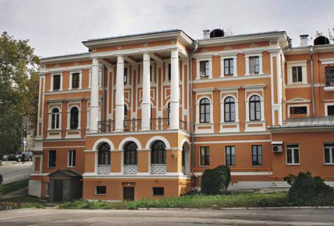 Открытка 10х15 Бывшее здание Дворянского собрания особняк А.А. Путилова
