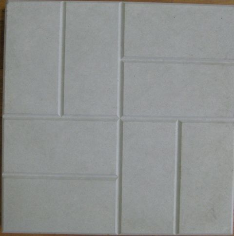 Тротуарная плитка "8 кирпичей" 400х400х50, цвет серый