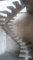 лестница из бетона на высоту 3 метра