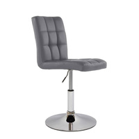 Полубарный стул Barneo N-48 Kruger (Серый)
