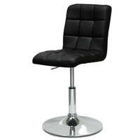 Полубарный стул Barneo N-48 Kruger  (Черный)
