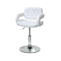 Полубарный стул Barneo N-135 Gregor (Белый)
