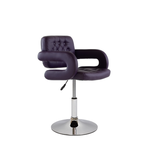 Полубарный стул Barneo N-135 Gregor (Фиолетовый)