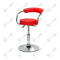Полубарный стул Barneo N-91 Orion  (Красный)
