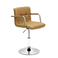Полубарный стул Barneo N-69 Kruger Arm (Светло коричневый)