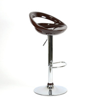 Барный стул Barneo "N-6 Disco" темно-коричневый (Темно коричневый глянец)