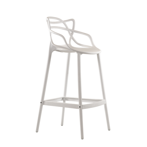 Барный стул Barneo N-235 Masters, design Phillip Stark белый (Белый)