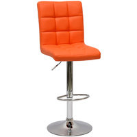 Барный стул "Kruger N-48H" оранжевый (Оранжевый)