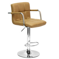 Барный стул Barneo N-69 Kruger Arm светло-коричневый (Светло коричневый)
