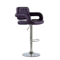 Барный стул "N-135R Gregor" фиолетовый (Фиолетовый)