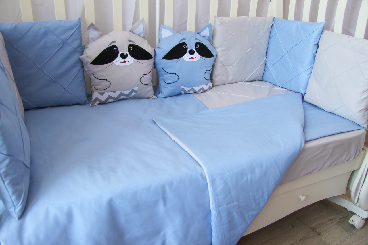 Подушки бортики для подростковой кровати