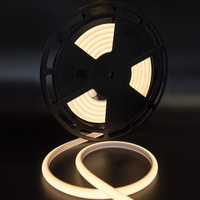Термостойкая светодиодная лента для сауны и бани SWG SMD 2835 теплый белый свет (термолента 5 м, 180 LED/м, 12 Вт/м, 24В