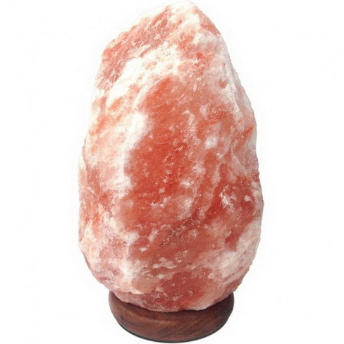 Соляная лампа 100-120 кг из цельного куска розовой гималайской соли (арт. L)