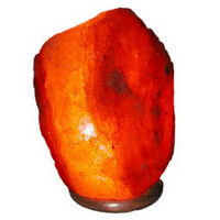 Соляная лампа 12-18 кг 29 см из цельного куска розовой гималайской соли (арт. E)