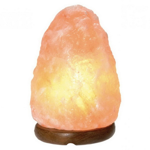 Соляная лампа 24-30 кг 37 см из цельного куска розовой гималайской соли (арт. G)