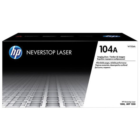 Фотобарабан HP W1104A Neverstop Laser 1000a/1000w/1200a/1200w №104A оригинальный ресурс 20000 страниц