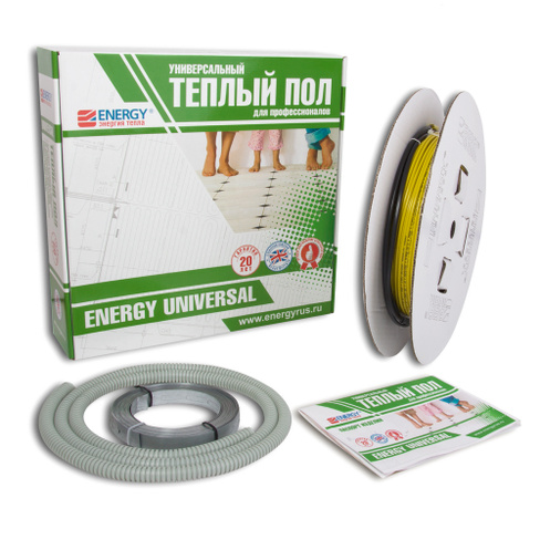 Тёплый пол ENERGY Universal 600 Вт (EFLRUNIVL0ADSV00600)