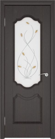 Дверь межкомнатная "Орхидея венге"