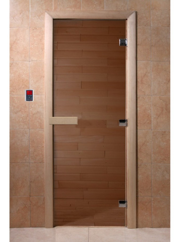 Дверь для сауны Door Wood Классик 700х1900мм бронза