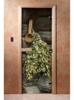 Дверь для сауны серия Фотопечать № 29 700х1900мм