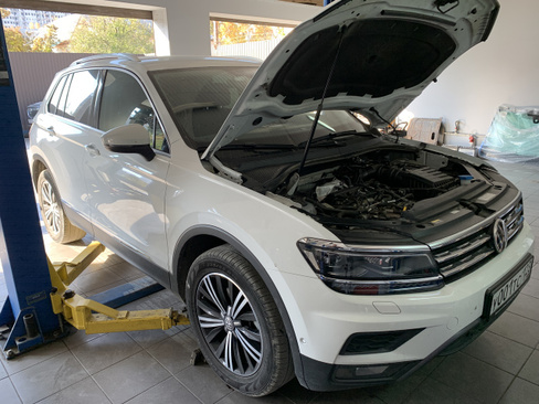 Замена масла в акпп Volkswagen Tiguan