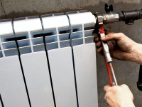 Демонтаж радиатора отопления