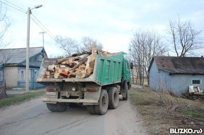 Вывоз мусора самосвалом 10 тонн 6 куб.м