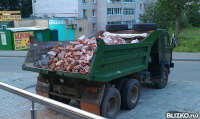 Вывоз мусора самосвалом 5 тонн 6 куб.м