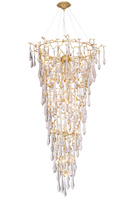 Люстра Crystal Lux REINA SP34 D1200 GOLD PEARL золото