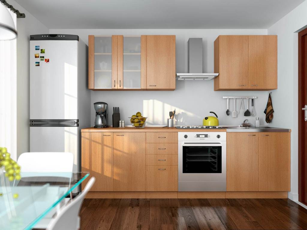 Кухня на заказ Недорогая классика из ЛДСП от компании MILLARTI купить в ...