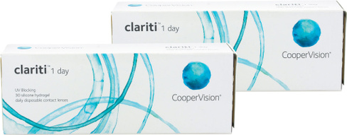 Контактные линзы Clariti 1 day 60 линз CooperVision
