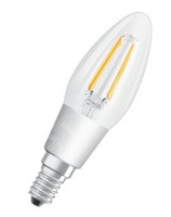 Лампа FIL PCL B40 DIM 4,5W/827 230V CL E14 470lm свеча Osram светодиодная