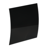 Панель лицевая ESCUDO PEGB100P, 160х160 стекло черный глянец д/вент. Awenta