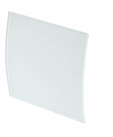 Панель лицевая ESCUDO PEG100, 160х160 стекло белый д/вент. Awenta
