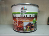 Пропитка для защиты древесины Wood Protect 10 л DUFA декоративная