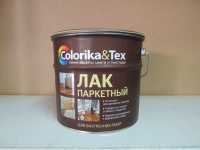 Лак паркетный Colorica@Tex 2,7 л бесцветный глянцевый